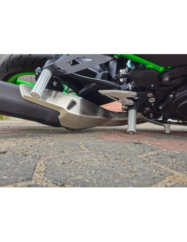 Rear Sets Footrests Pegs Subcage Kawasaki Z500 ABS (2024-2025) Stunt Gymkhana