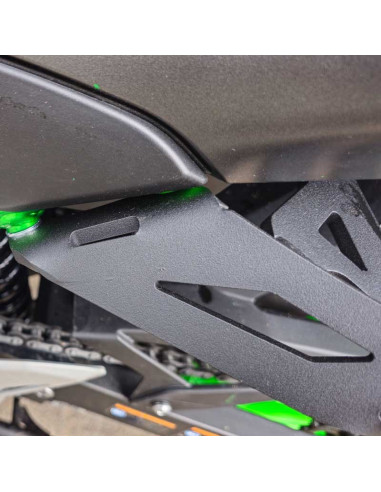 Rear Sets Footrests Pegs Subcage Kawasaki Z500 ABS (2024-2025) Stunt Gymkhana