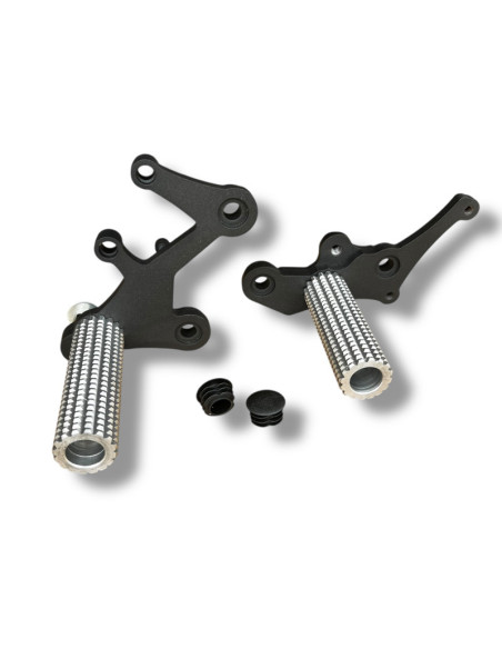 Front Sets Driver's Footrest Footpegs Kawasaki Z500 ABS (2024-2025) Stunt Gymkhana