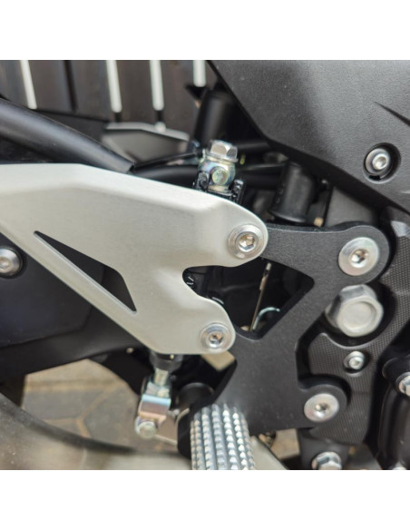 Front Sets Driver's Footrest Footpegs Kawasaki Z500 ABS (2024-2025) Stunt Gymkhana