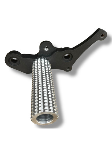 Front Sets Driver's Footrest Footpegs Kawasaki Z500 ABS (2024-2025) Stunt Gymkhana