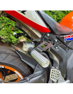 Rear Sets Footrests Pegs Subcage Honda CBR 1000RR SC57 A/B (2004-2007) Stunt Gymkhana 2