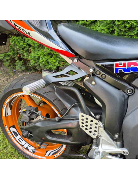 Rear Sets Footrests Pegs Subcage Honda CBR 1000RR SC57 A/B (2004-2007) Stunt Gymkhana