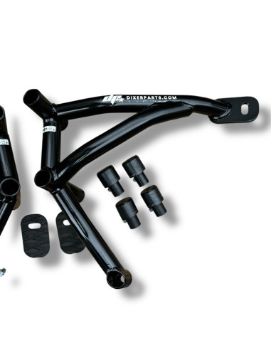 Kawasaki Ninja 650 Crash Cage (2017-2024) - Stunt Drift Street Engine Guard Highway Bar