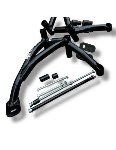 Kawasaki Ninja 650 Crash Cage (2017-2024) - Stunt Drift Street Engine Guard Highway Bar