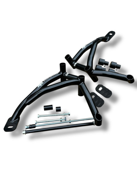 Kawasaki Ninja 650 Crash Cage (2017-2024) - Stunt Drift Street Engine Guard Highway Bar