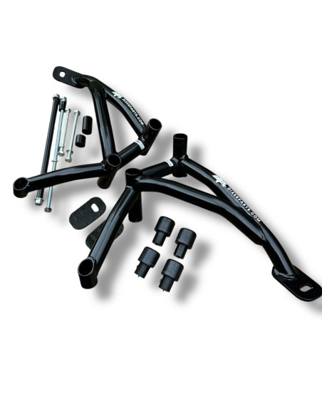 Kawasaki Ninja 650 Crash Cage (2017-2024) - Stunt Drift Street Engine Guard Highway Bar