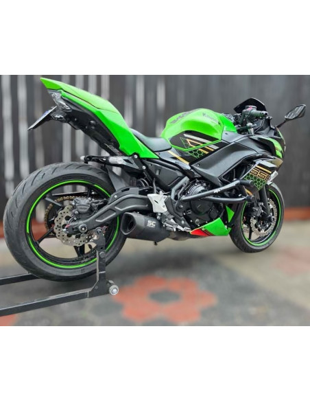 Kawasaki Ninja 650 Crash Cage (2017-2024) - Stunt Drift Street Engine Guard Highway Bar