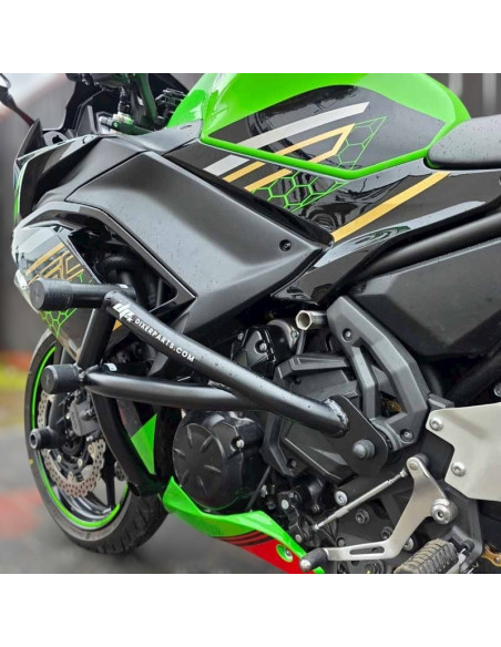 Kawasaki Ninja 650 Crash Cage (2017-2024) - Stunt Drift Street Engine Guard Highway Bar
