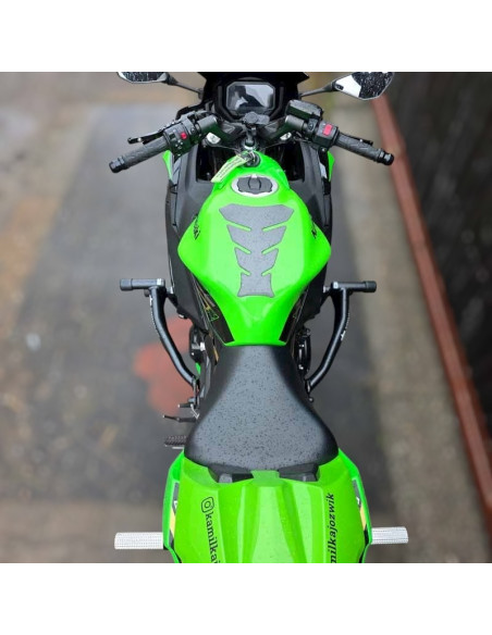 Kawasaki Ninja 650 Crash Cage (2017-2024) - Stunt Drift Street Engine Guard Highway Bar