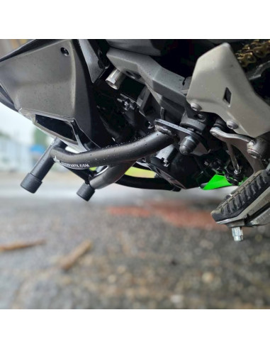Kawasaki Ninja 650 Crash Cage (2017-2024) - Stunt Drift Street Engine Guard Highway Bar