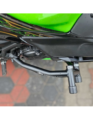 Kawasaki Ninja 650 Crash Cage (2017-2024) - Stunt Drift Street Engine Guard Highway Bar