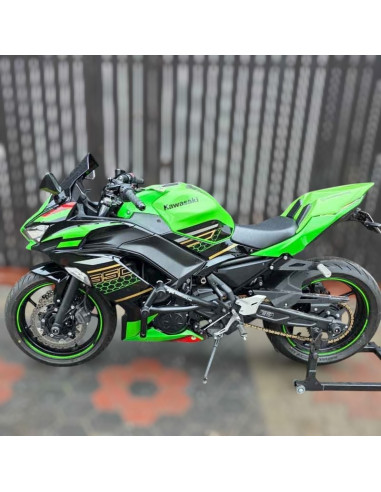 Kawasaki Ninja 650 Crash Cage (2017-2024) - Stunt Drift Street Engine Guard Highway Bar