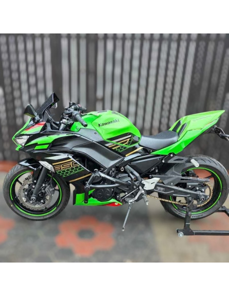 Kawasaki Ninja 650 Crash Cage (2017-2024) - Stunt Drift Street Engine Guard Highway Bar