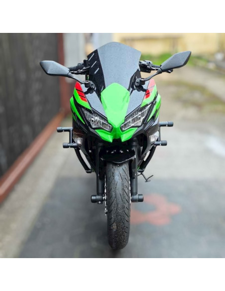 Kawasaki Ninja 650 Crash Cage (2017-2024) - Stunt Drift Street Engine Guard Highway Bar