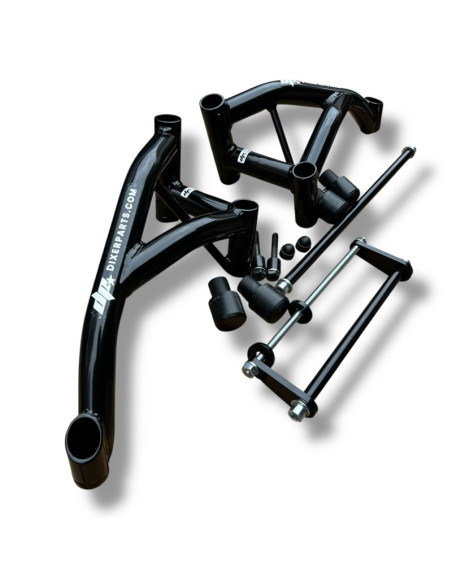 Suzuki GSR 750 (2011-2017) Crash Cage - Stunt Drift Street Engine Guard Highway Bar