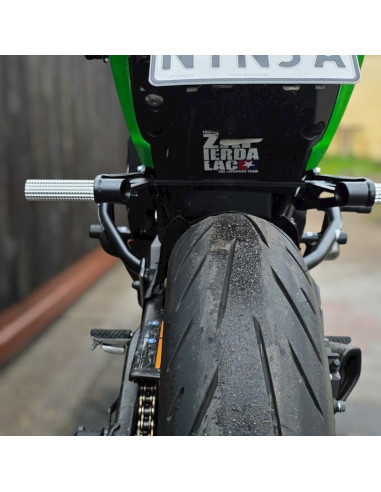 Rear Sets Footrests Pegs Subcage Kawasaki Ninja 650 EX650 Stunt Gymkhana