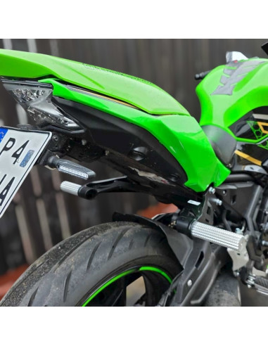 Rear Sets Footrests Pegs Subcage Kawasaki Ninja 650 EX650 Stunt Gymkhana