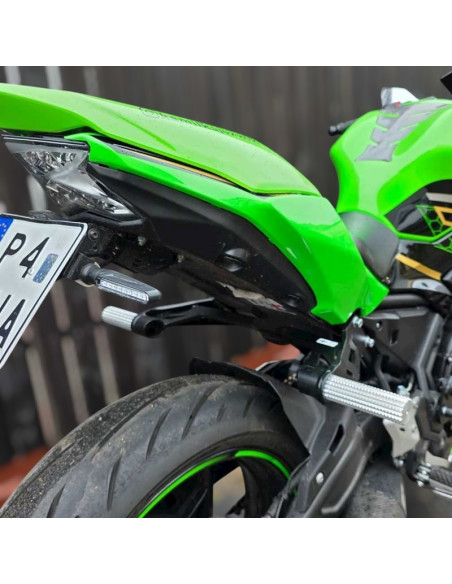 Rear Sets Footrests Pegs Subcage Kawasaki Ninja 650 EX650 Stunt Gymkhana