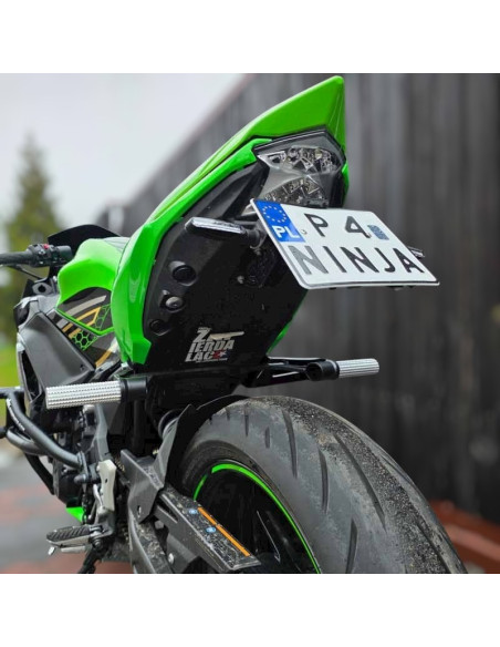 Rear Sets Footrests Pegs Subcage Kawasaki Ninja 650 EX650 Stunt Gymkhana