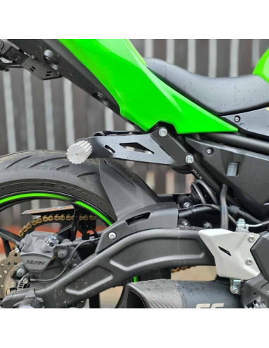 Rear Sets Footrests Pegs Subcage Kawasaki Ninja 650 EX650 Stunt Gymkhana