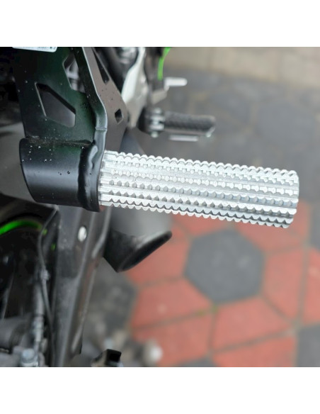 Rear Sets Footrests Pegs Subcage Kawasaki Ninja 650 EX650 Stunt Gymkhana