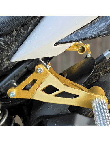 Rear Sets Footrests Pegs Subcage Suzuki GSR 750 (2011-2017) Stunt Gymkhana