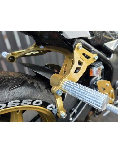 Rear Sets Footrests Pegs Subcage Suzuki GSR 750 (2011-2017) Stunt Gymkhana