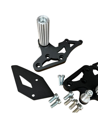 Front Sets Driver's Footrest Footpegs Suzuki GSR 750 (2011-2017) Stunt Gymkhana