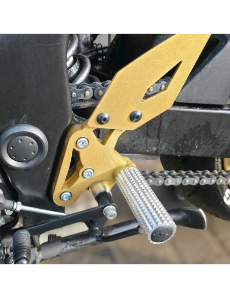 Front Sets Driver's Footrest Footpegs Suzuki GSR 750 (2011-2017) Stunt Gymkhana