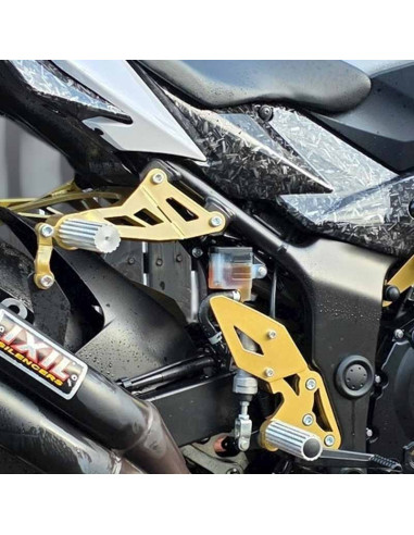 Front Sets Driver's Footrest Footpegs Suzuki GSR 750 (2011-2017) Stunt Gymkhana