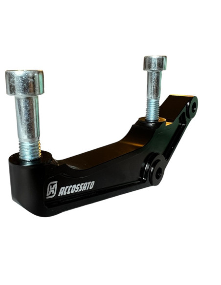 Right Upgrades Caliper Adapter Bracket Accossato 108mm Harley Davidson (2000-2023) Sportster Softail Dyna Touring