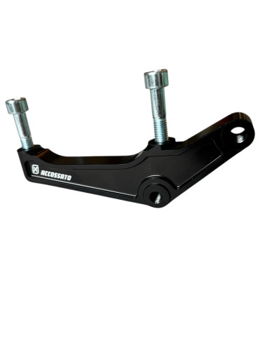 Right Upgrades Caliper Adapter Bracket Accossato 108mm Harley Davidson (2000-2023) Sportster Softail Dyna Touring
