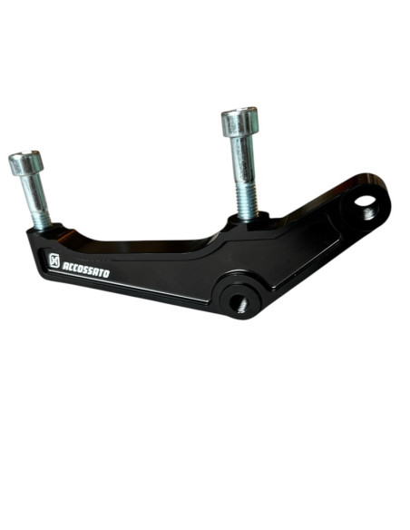 Right Upgrades Caliper Adapter Bracket Accossato 108mm Harley Davidson (2000-2023) Sportster Softail Dyna Touring