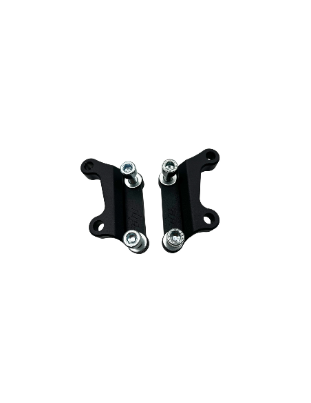 Set of Right and Left Upgrades OEM Calipers Adapter Bracket 14" (355mm) rotor Harley Davidson Dyna Softail Touring