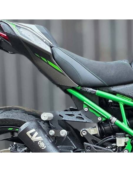 Rear Sets Footrests Pegs Subcage Kawasaki Z900 (2025-2026) Street Stunt Gymkhana Track