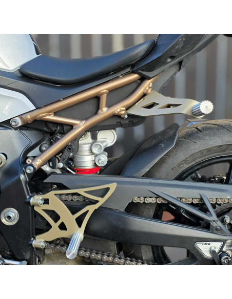 Rear Sets Footrests Pegs Subcage BMW S1000R (2021-2026) Street Stunt Gymkhana Track