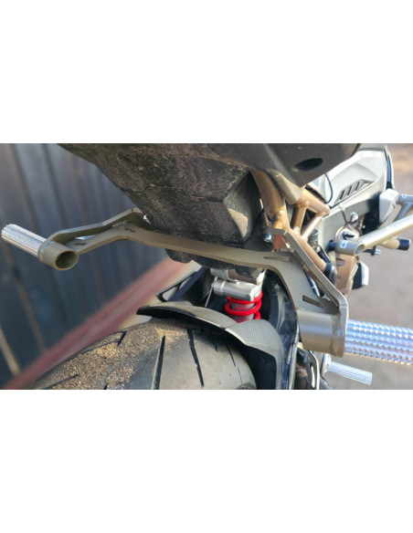 Rear Sets Footrests Pegs Subcage BMW S1000R (2021-2026) Street Stunt Gymkhana Track