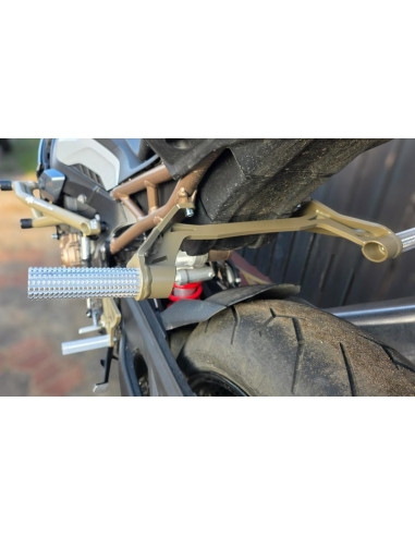 Rear Sets Footrests Pegs Subcage BMW S1000R (2021-2026) Street Stunt Gymkhana Track