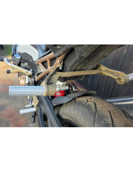 Rear Sets Footrests Pegs Subcage BMW S1000R (2021-2026) Street Stunt Gymkhana Track