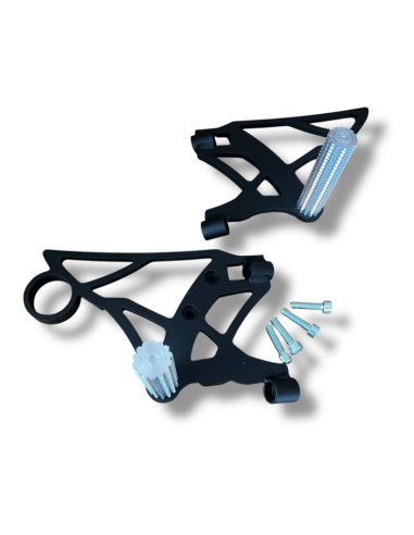 Front Sets Driver's Footrest Footpegs Przednie sety podnóżki pegi BMW S1000R (2021-2026) Stunt OSK Gymkhana Stunt Gymkhana