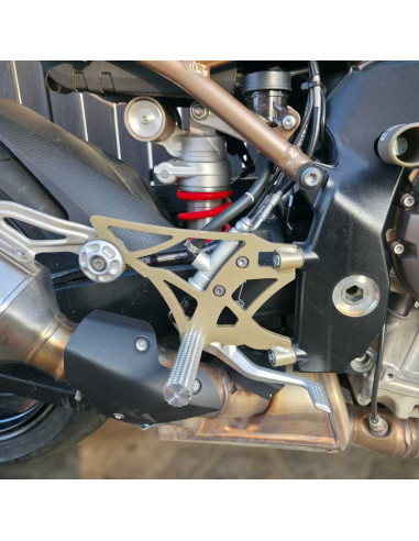 Front Sets Driver's Footrest Footpegs Przednie sety podnóżki pegi BMW S1000R (2021-2026) Stunt OSK Gymkhana Stunt Gymkhana