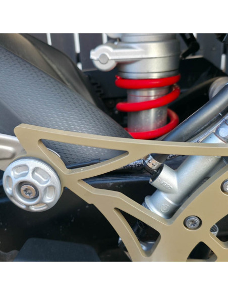 Front Sets Driver's Footrest Footpegs Przednie sety podnóżki pegi BMW S1000R (2021-2026) Stunt OSK Gymkhana Stunt Gymkhana
