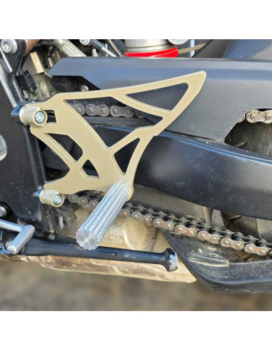 Front Sets Driver's Footrest Footpegs Przednie sety podnóżki pegi BMW S1000R (2021-2026) Stunt OSK Gymkhana Stunt Gymkhana