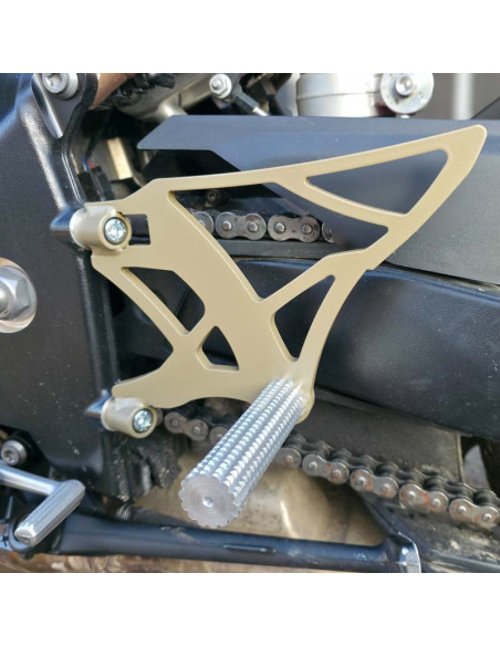 Front Sets Driver's Footrest Footpegs Przednie sety podnóżki pegi BMW S1000R (2021-2026) Stunt OSK Gymkhana Stunt Gymkhana