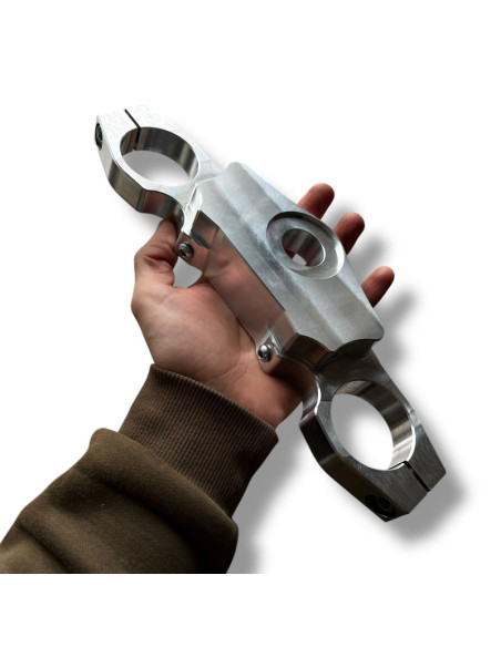 Reinforced Upper Triple Tree Clamp for Risers Suzuki GSXR 600 750 (2006-2014) Stunt GSX-R