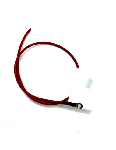 Dwa Przewody Zasilające Akumulatorowe 2,5mm2 z końcówką - 60cm Cafe Racer Harley Davidson Stunt Wiązka Kable do Motocykli