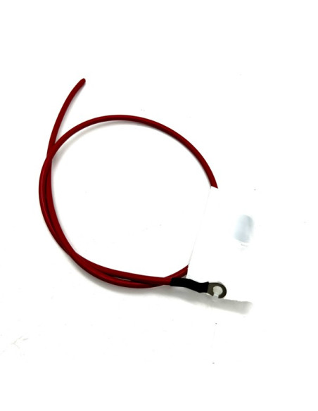 Dwa Przewody Zasilające Akumulatorowe 2,5mm2 z końcówką - 60cm Cafe Racer Harley Davidson Stunt Wiązka Kable do Motocykli