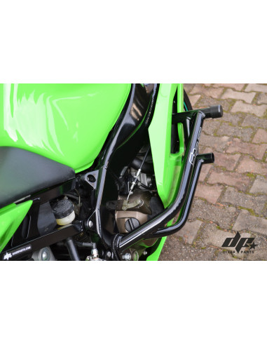 Kawasaki ZX6R 636 Crash Cage - (2003-2026) - Engine Guard Crash Bar Stunt drift