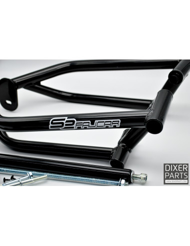Kawasaki ZX6R 636 Crash Cage - (2003-2026) - Engine Guard Crash Bar Stunt drift